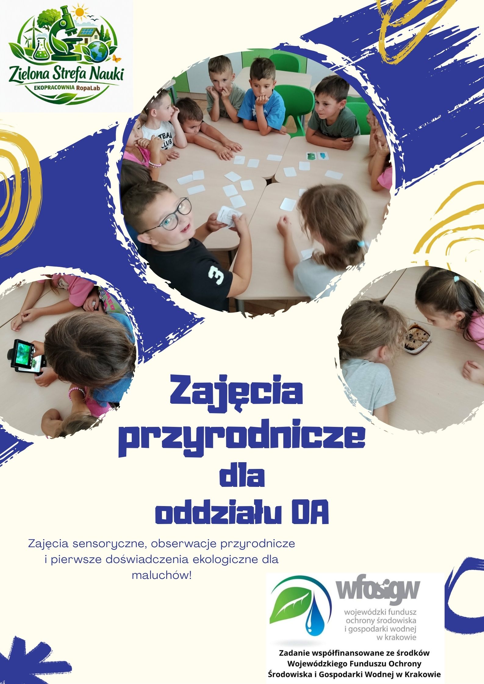Mali odkrywcy w RopaLab – ekologiczne doświadczenia dla najmłodszych