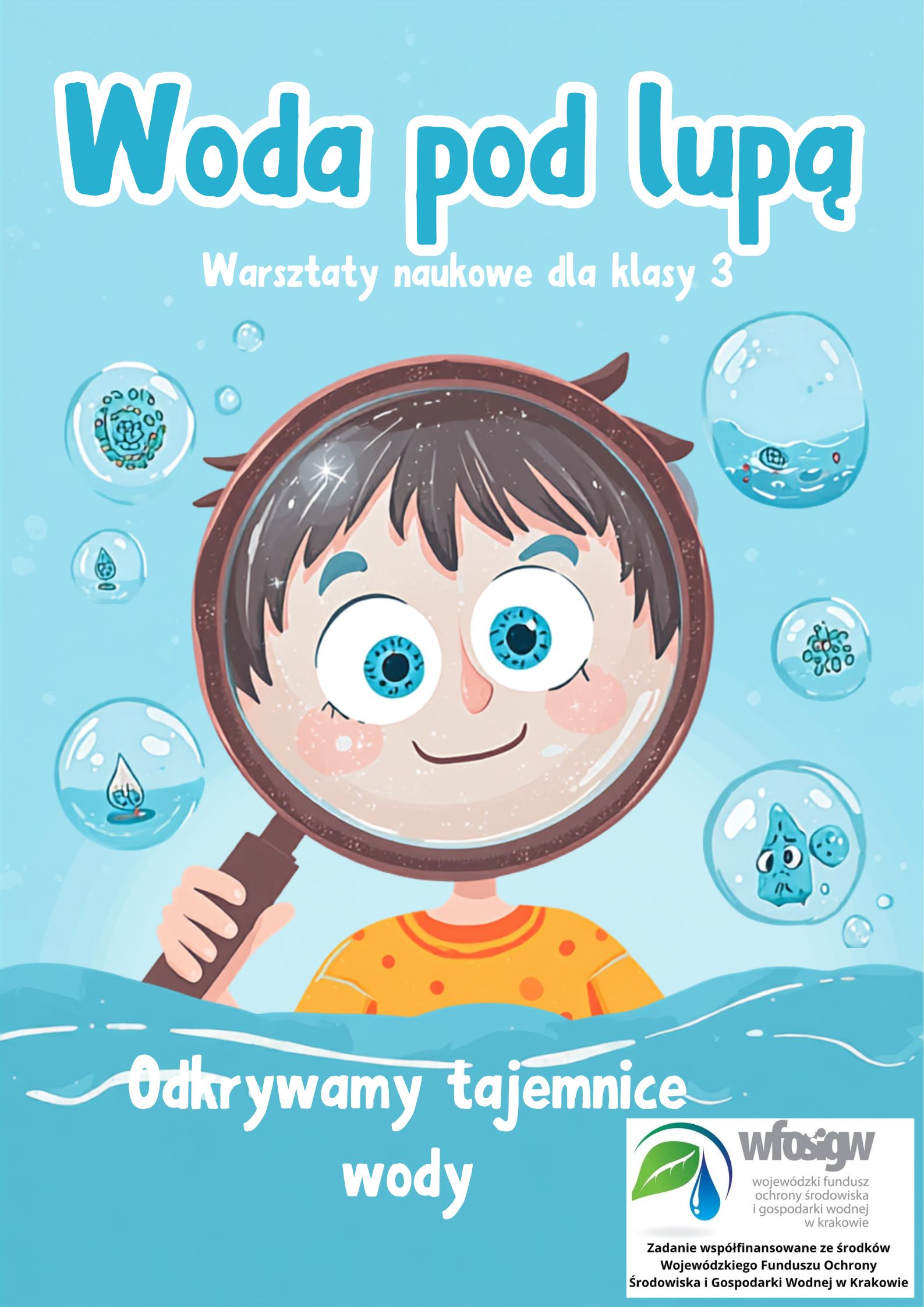 Woda pod lupą w wykonaniu klasy 3