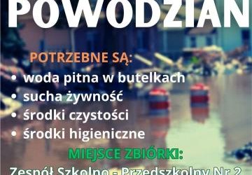 Zbiórka dla Powodzian