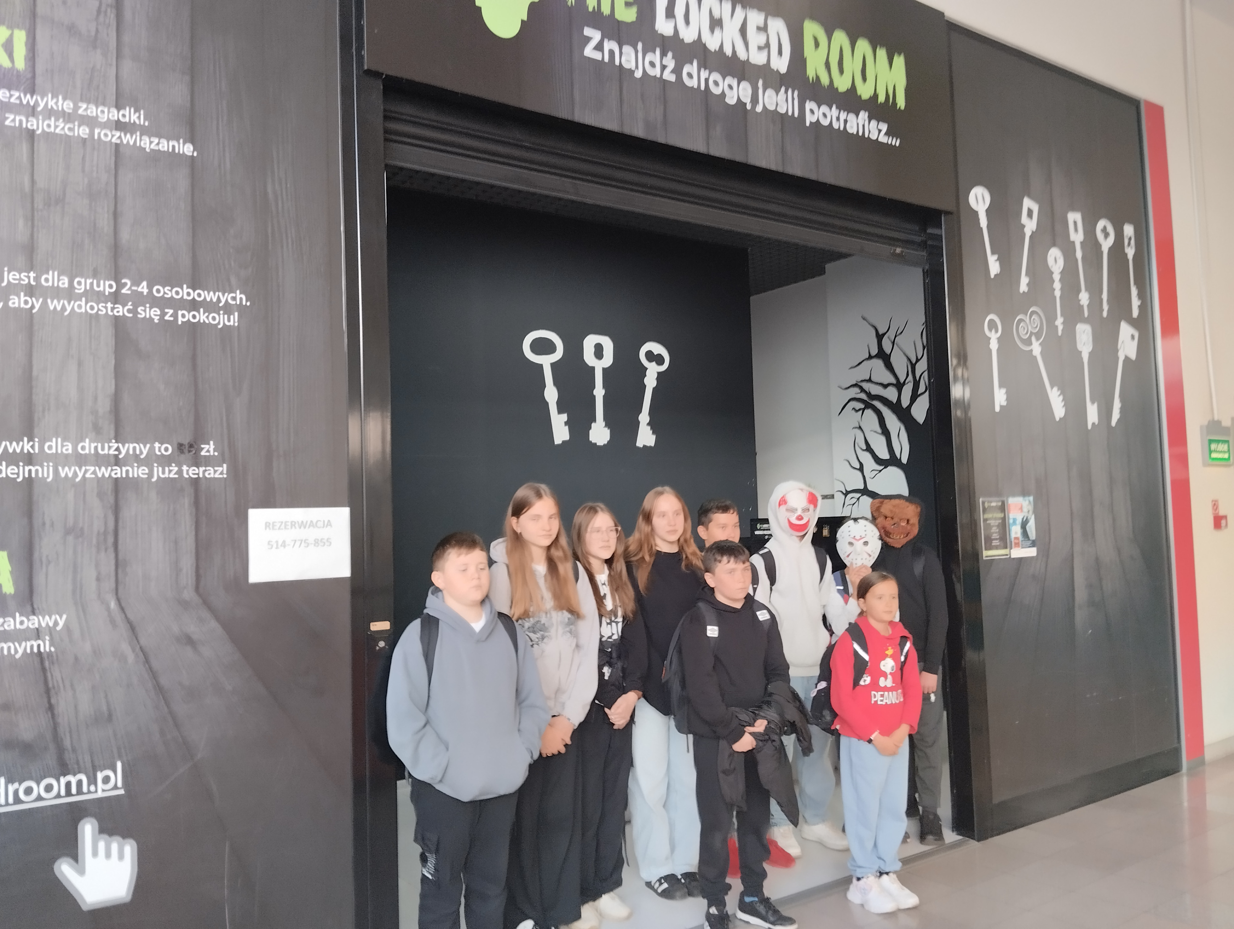 Wycieczka do Escape Roomu