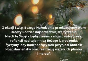 Życzenia Bożonarodzeniowe