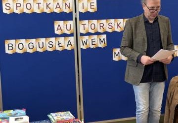 Spotkanie autorskie z Bogusławem Michalcem