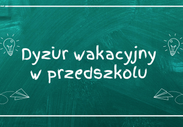 Przerwa w funkcjonowaniu przedszkoli