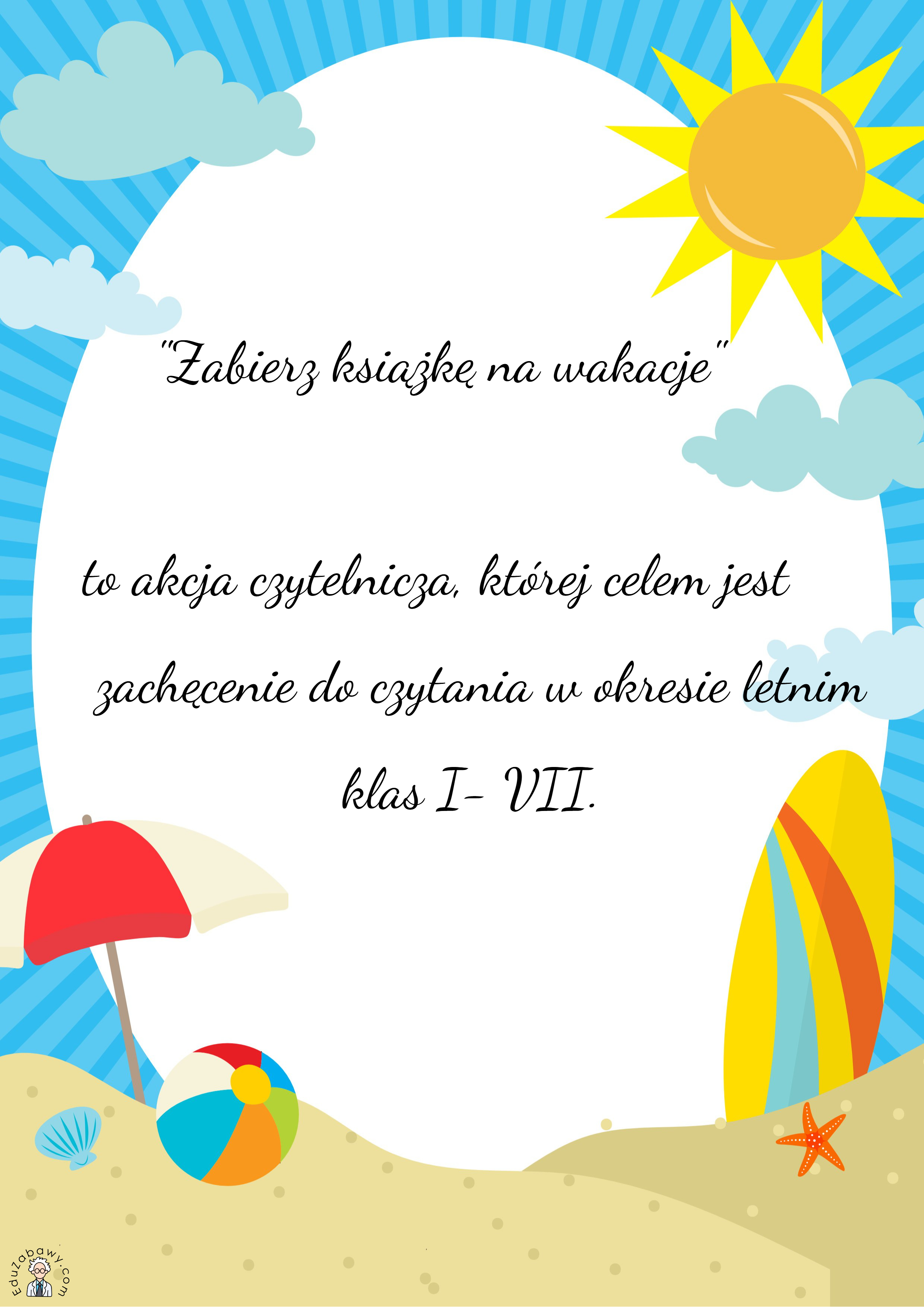 Zabierz książkę na wakacje