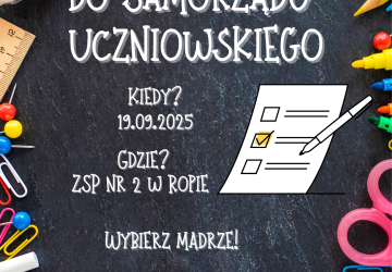 Wybory do Samorządu Uczniowskiego