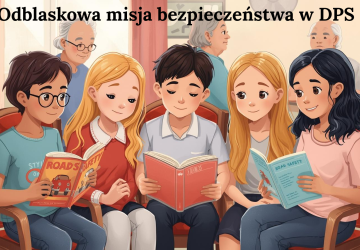 Odblaskowa misja bezpieczeństwa w DPS