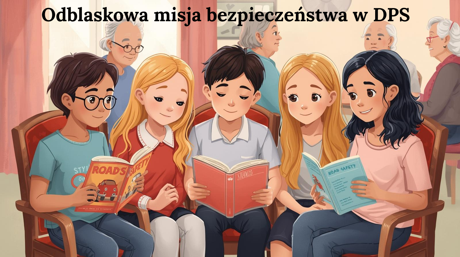 Odblaskowa misja bezpieczeństwa w DPS