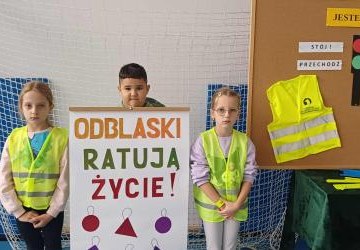 Odblaski dla wszystkich uczniów szkoły