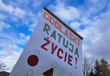 Odblaskowy spacer klasy I i III