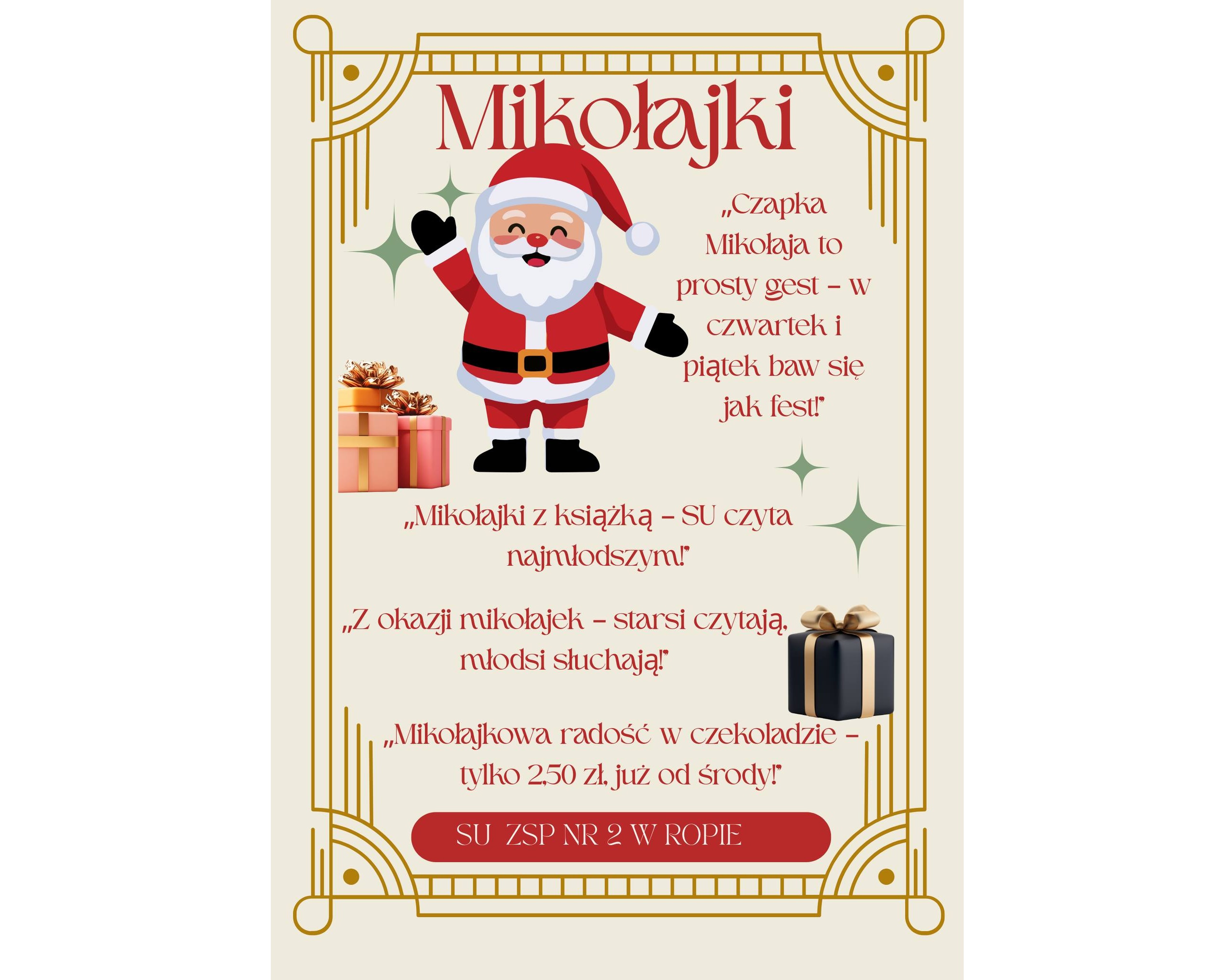 Mikołaj już w naszej szkole