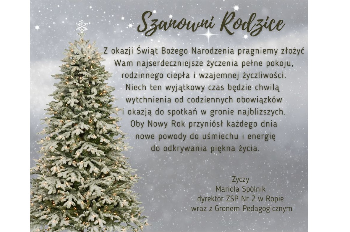 Życzenia Bożonarodzeniowe