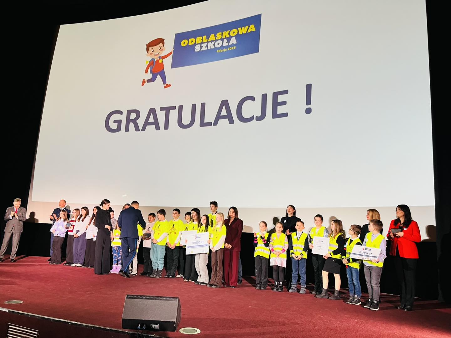 Uroczyste wręczenie nagród laureatom Ogólnopolskiego Konkursu „Odblaskowa Szkoła 2025”