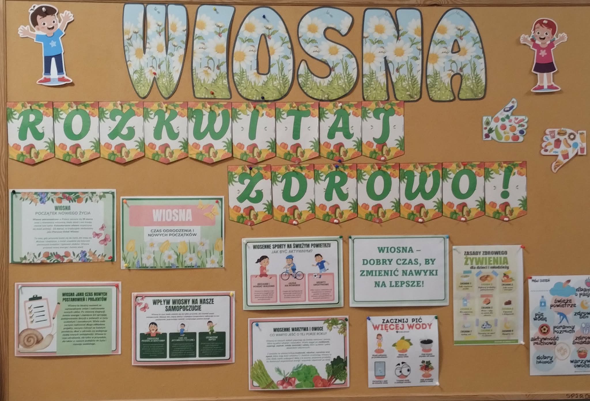 Wiosna w naszej szkole