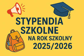 Informacja - stypendium szkolne