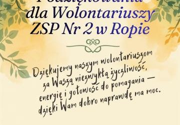 Wolontariat ZSP NR 2 W ROPIE