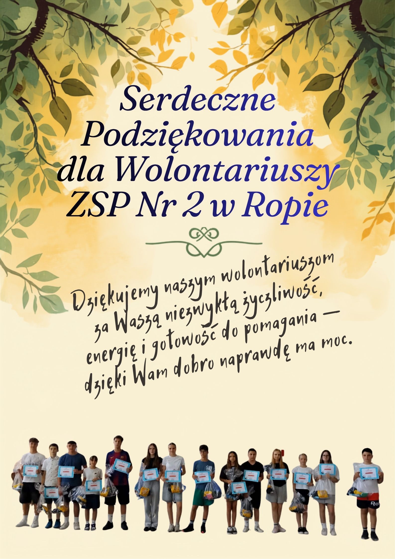 Wolontariat ZSP NR 2 W ROPIE